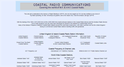 Desktop Screenshot of coastalradio.org.uk